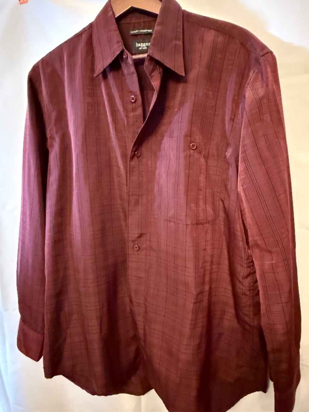 Hagger Men's Fall Button-down Shirt (M)